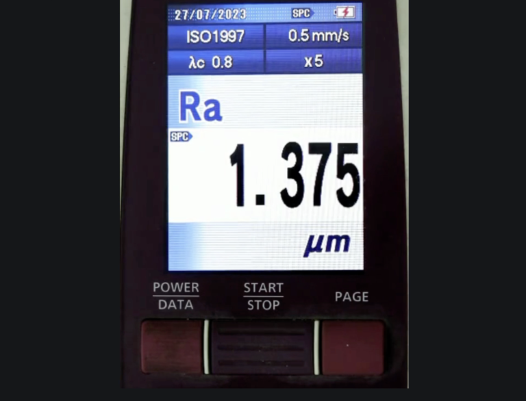 instrument to show quality check parameters